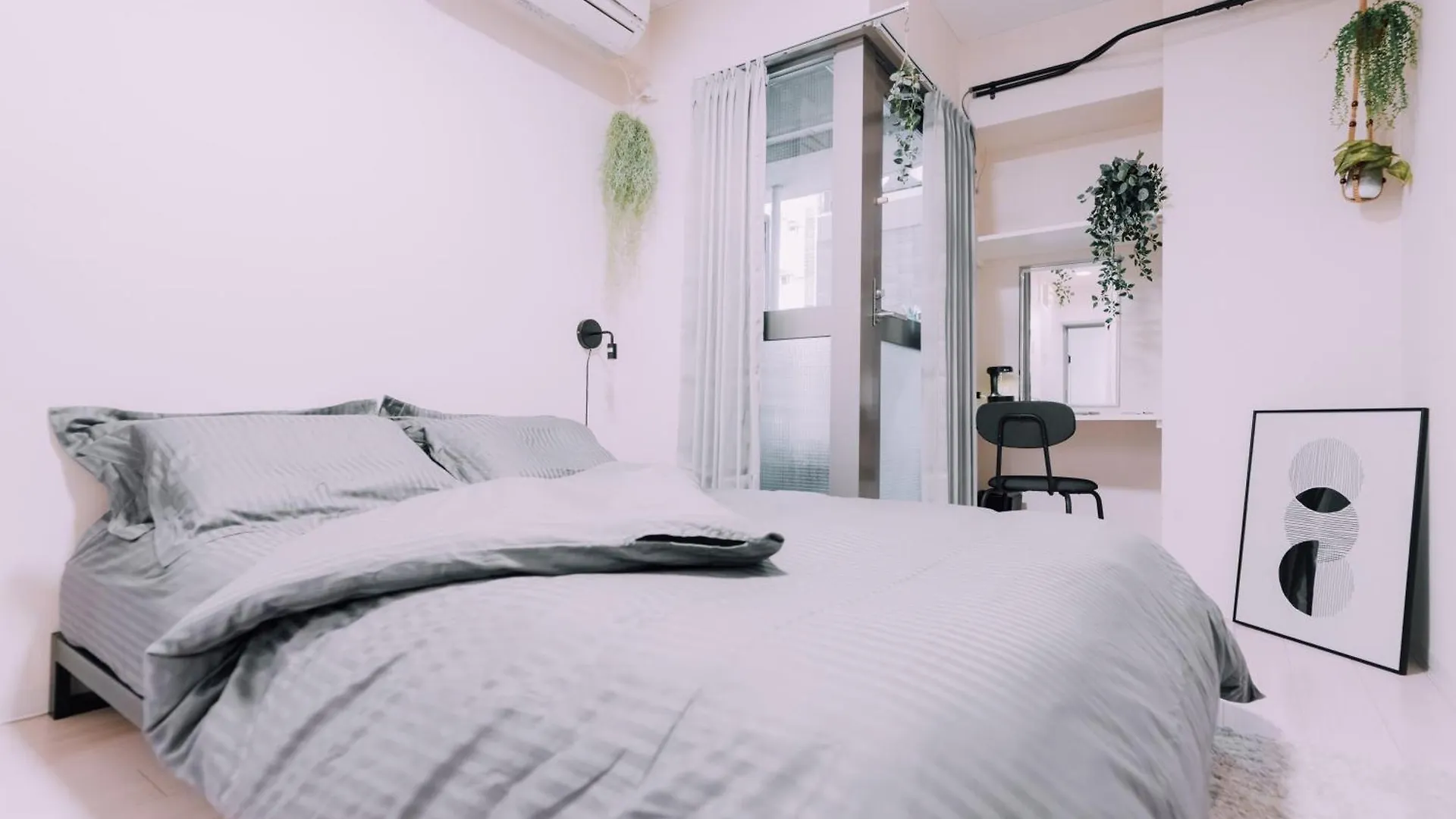 Apartament Minimalist Loft Namba Compact Studio With A 24-Hour Gym Ma603 Osaka Japonia